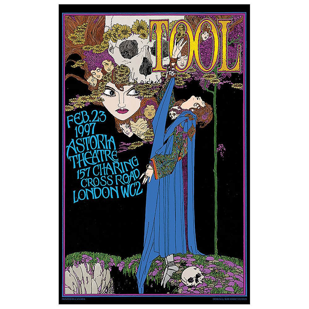 TOOL - (12月 来日 ) - London Concert Poster / Bob Masse